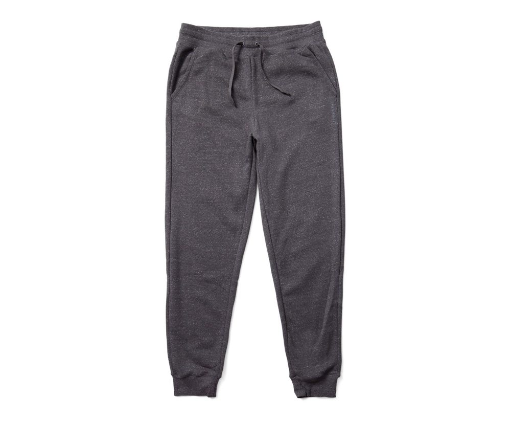 Spodnie Merrell Damskie Szare - Fleece Jogger - 421986-ODR